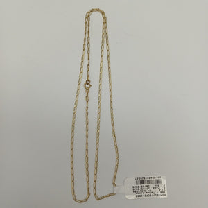 CADENA ORO 14 K 3.5 GRMS (SEMINUEVO)