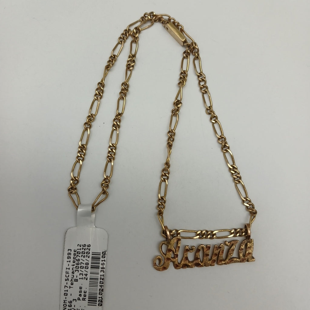 CADENA ORO 10 K 9.5 GRMS (SEMINUEVO)