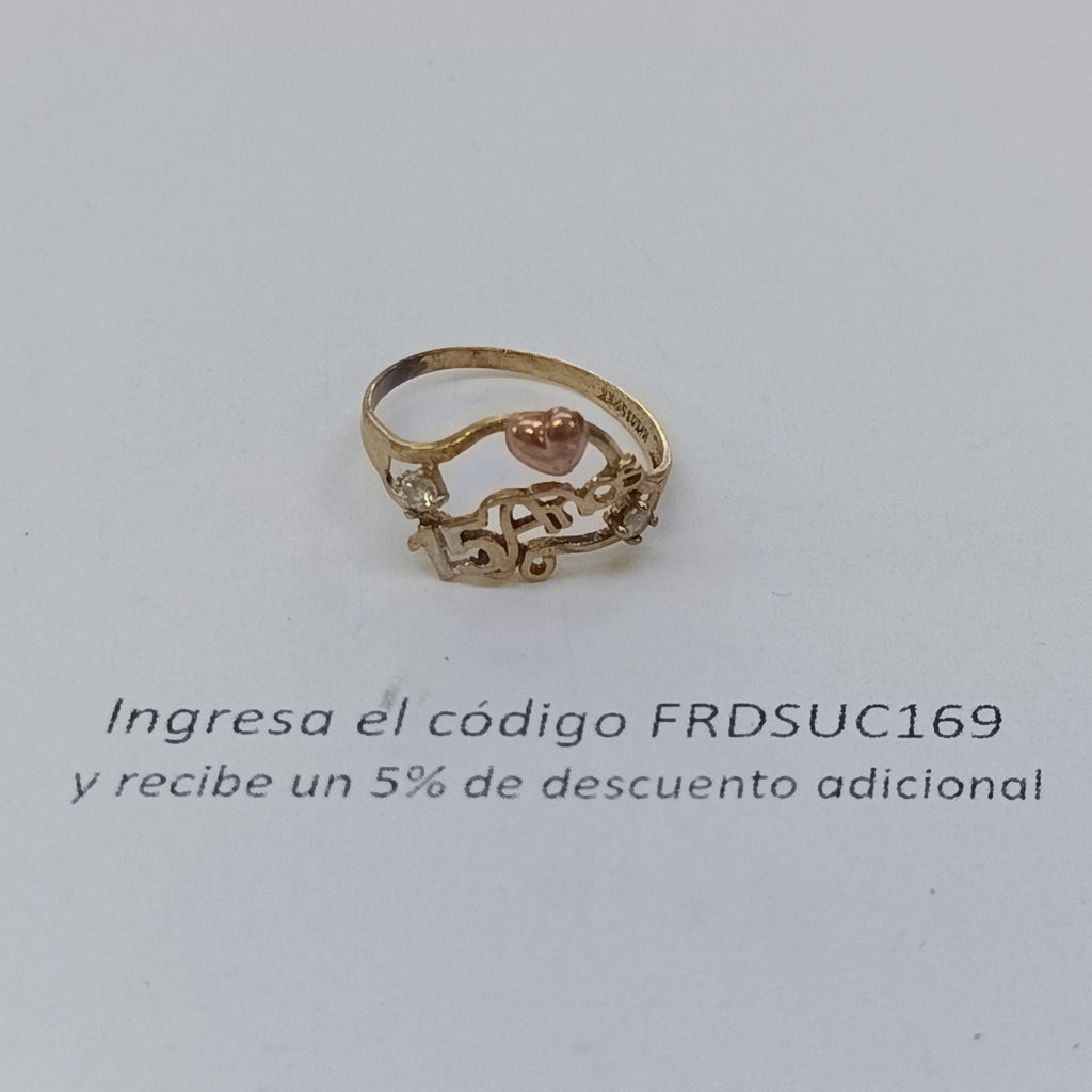 ANILLITO ORO 10 K 1,20 GRMS (SEMINUEVO)