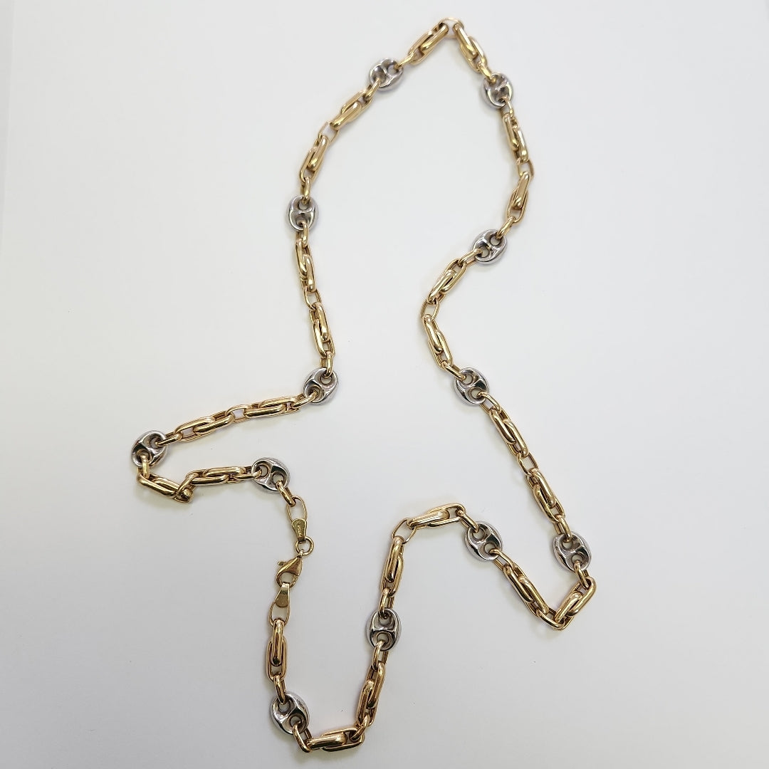 CADENA ORO 14 K 21.5 GRMS (SEMINUEVO)