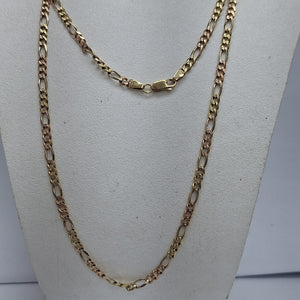 CADENA ORO, ORO COMBINADO 14 K 17.9 GRMS (SEMINUEVO)