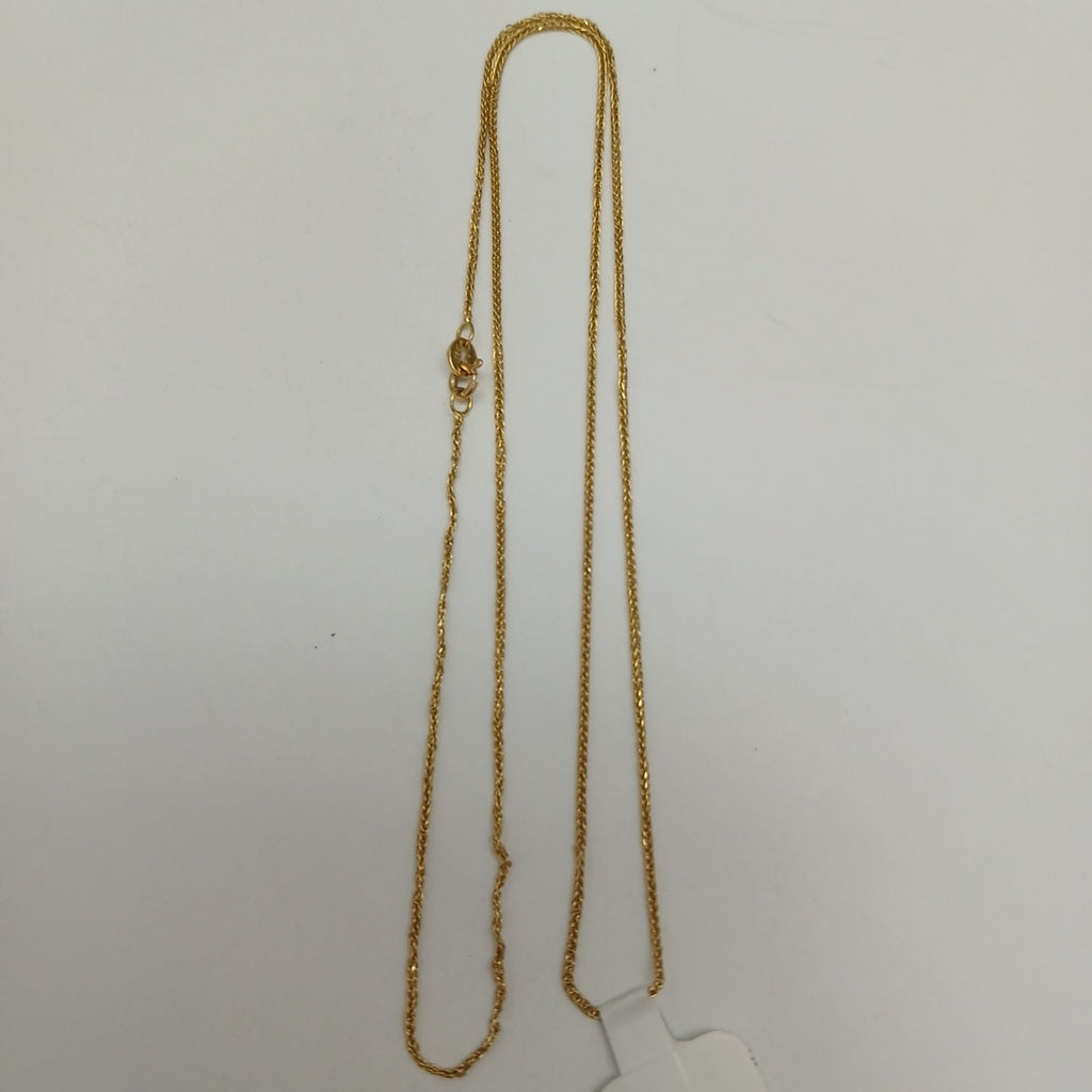 CADENA ORO 18 K 1.8 GRMS (SEMINUEVO)