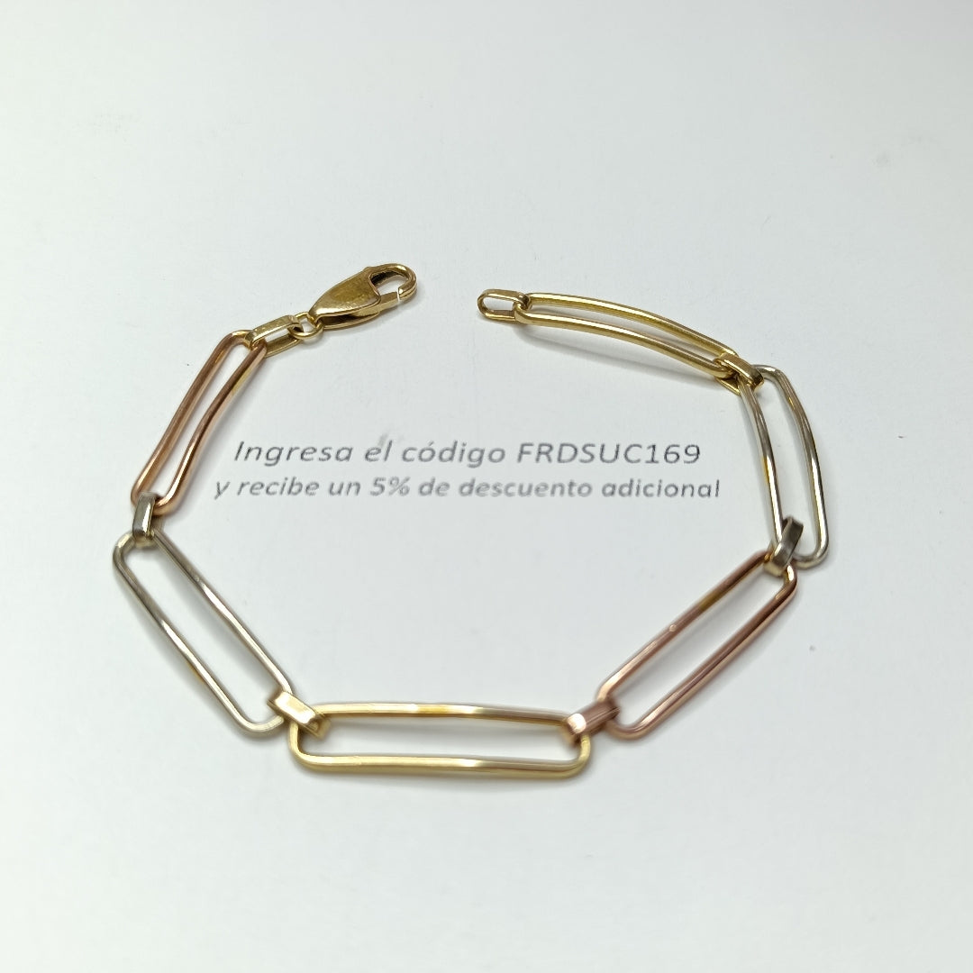PULSERA ORO 14 K 6,40 GRMS (SEMINUEVO)