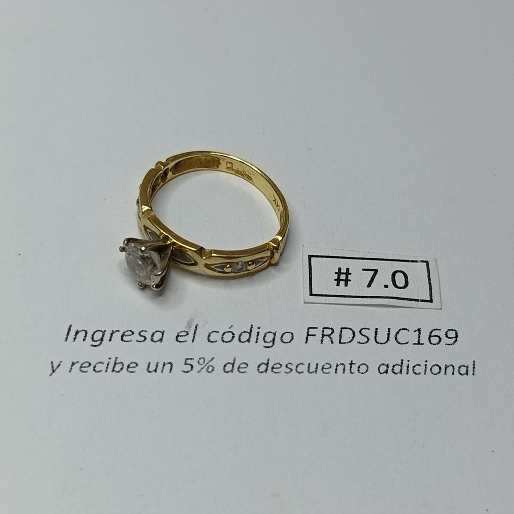 ANILLITO ORO 14 K 3,00 GRMS (SEMINUEVO)