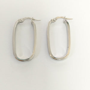 ARRACADAS PAR ORO BLANCO 14 K 1,70 GRMS (SEMINUEVO)