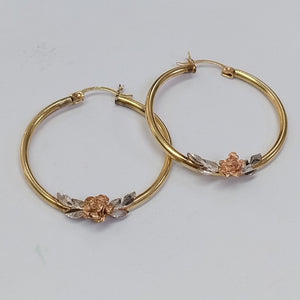 ARRACADAS PAR ORO 10 K 4,00 GRMS (SEMINUEVO)