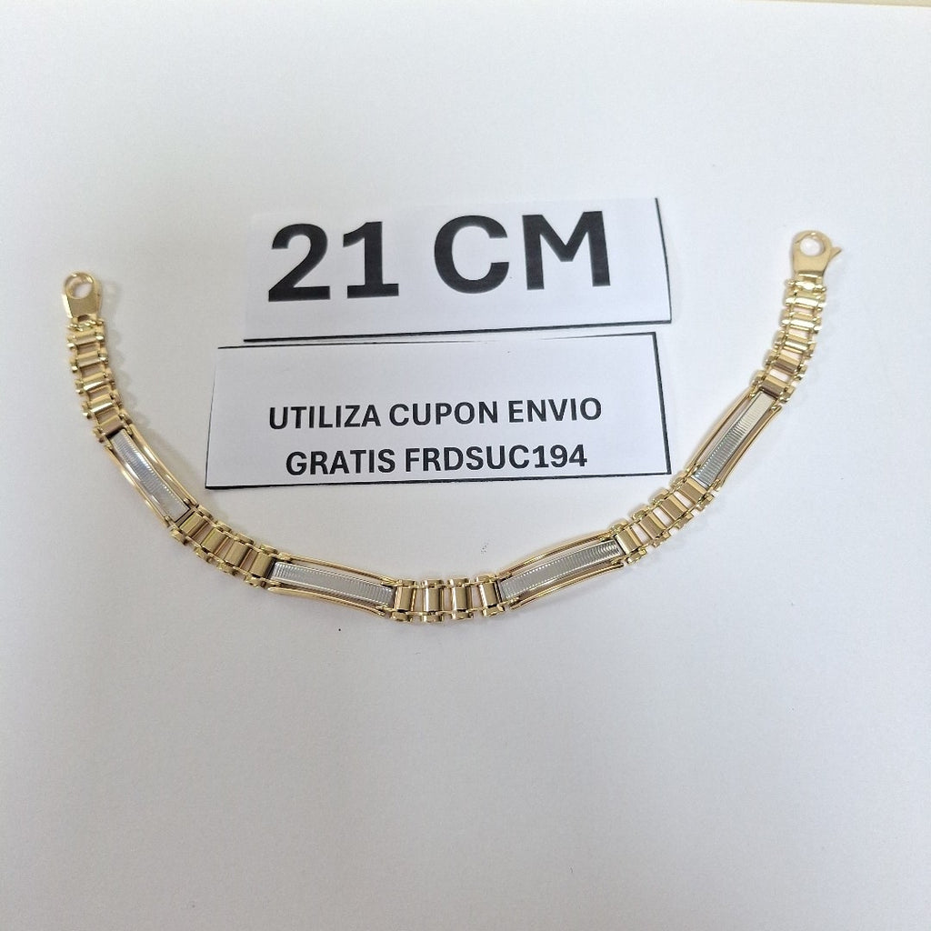 PULSERAS CABALLERO ORO 14K 11.2 (NUEVO)