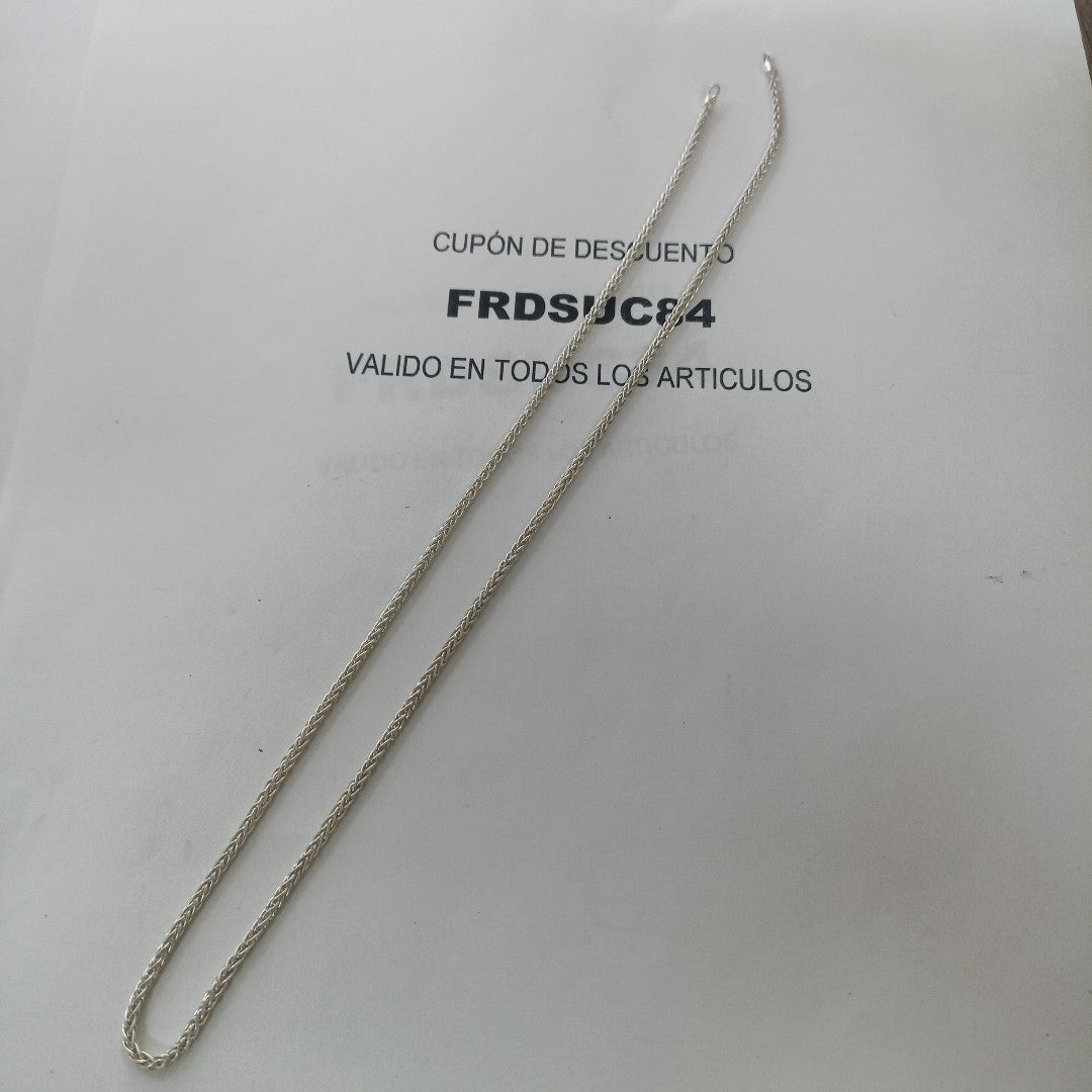 CADENA PLATA 6,70 GRMS (SEMINUEVO)