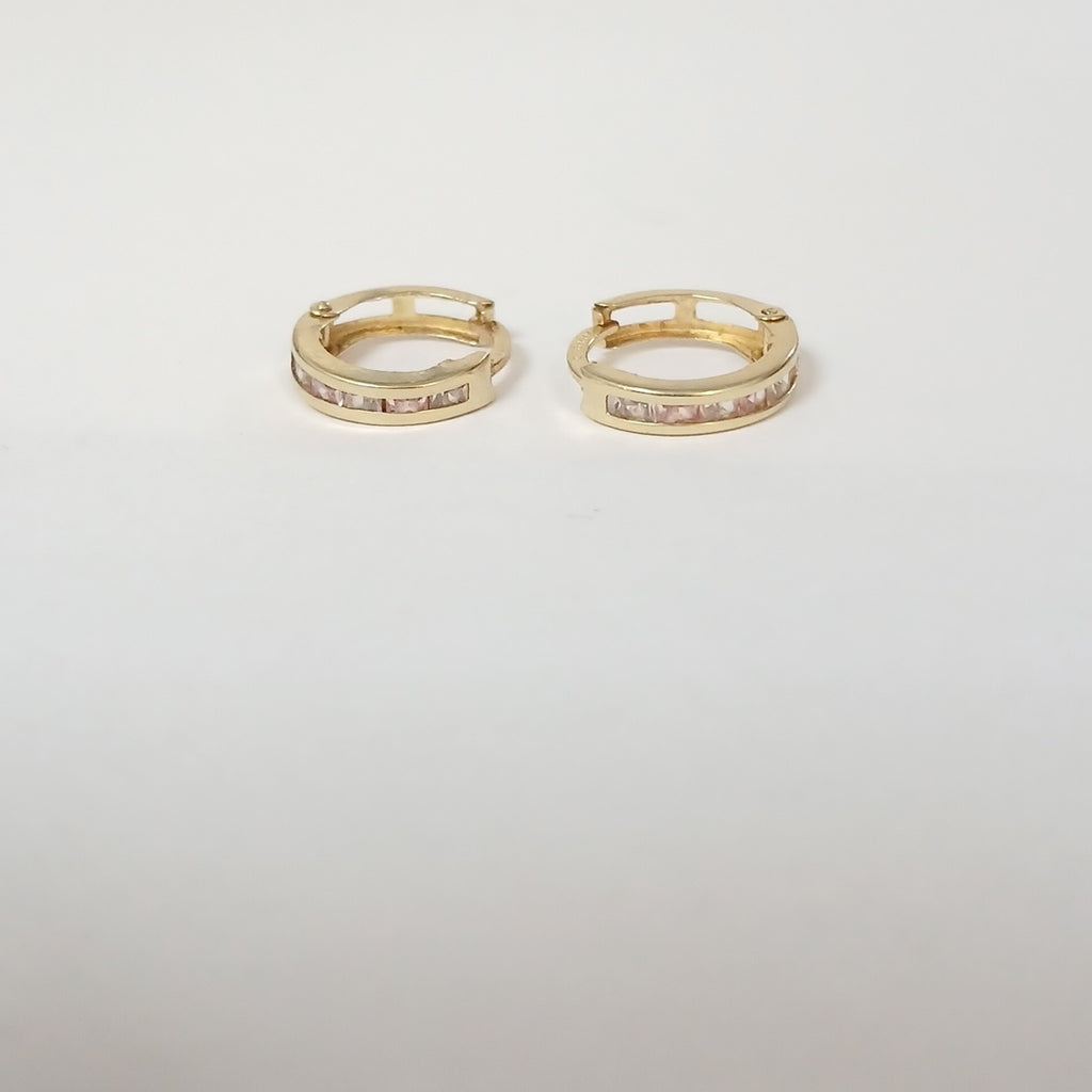ARRACADAS PAR ORO 14 K 0.8 GRMS (SEMINUEVO)