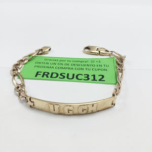 ESCLAVA ORO 14 K 23.5 GRMS (SEMINUEVO)