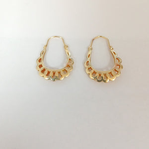 ARETES PAR ORO 10 K 3.6 GRMS (SEMINUEVO)