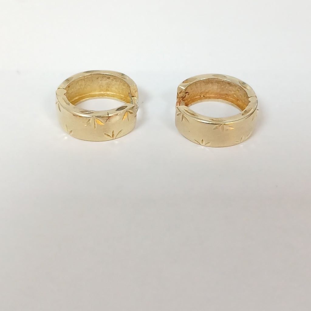 ARRACADAS PAR ORO 10 K 3.9 GRMS (SEMINUEVO)