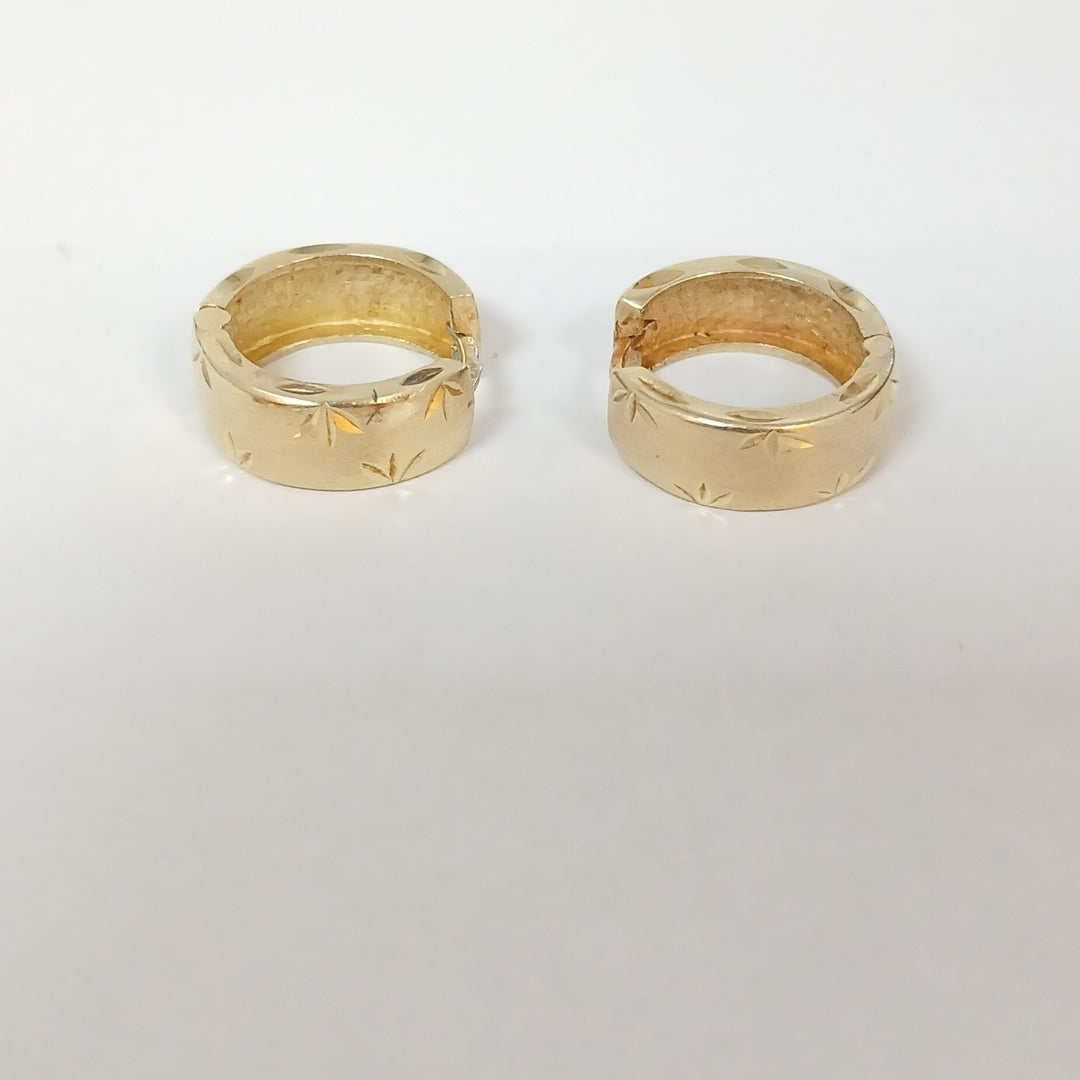 ARRACADAS PAR ORO 10 K 3.9 GRMS (SEMINUEVO)