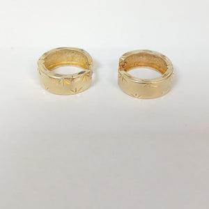 ARRACADAS PAR ORO 10 K 3.9 GRMS (SEMINUEVO)