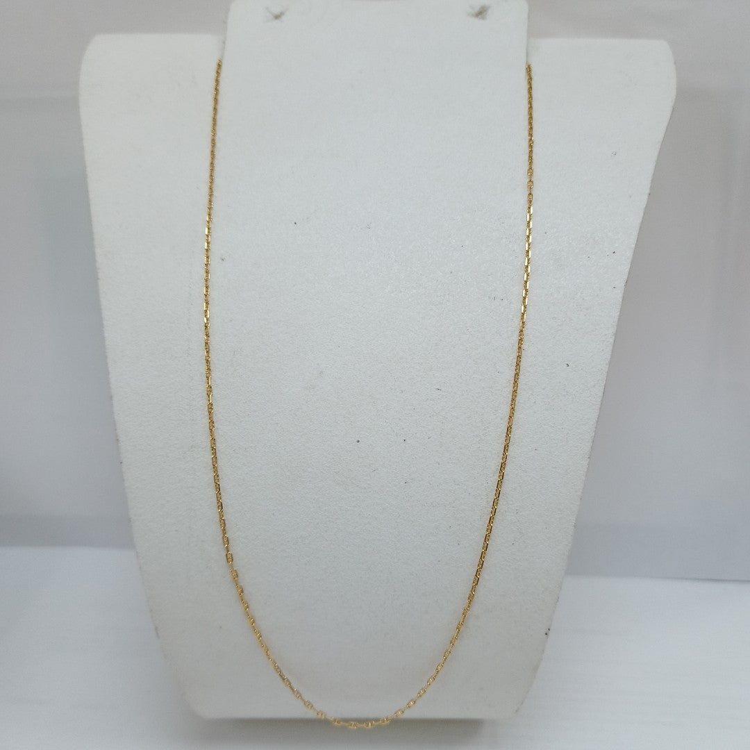 CADENA ORO 14 K 2.1 GRMS (SEMINUEVO)