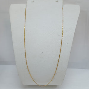 CADENA ORO 14 K 2.1 GRMS (SEMINUEVO)