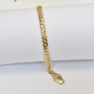 PULSERA MONACO ORO 14K 5.5 (NUEVO)
