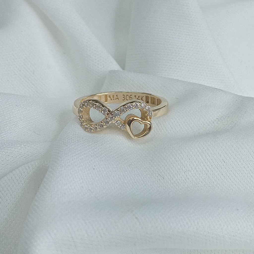 ANILLOS DAMA ORO 14K 2 (NUEVO)