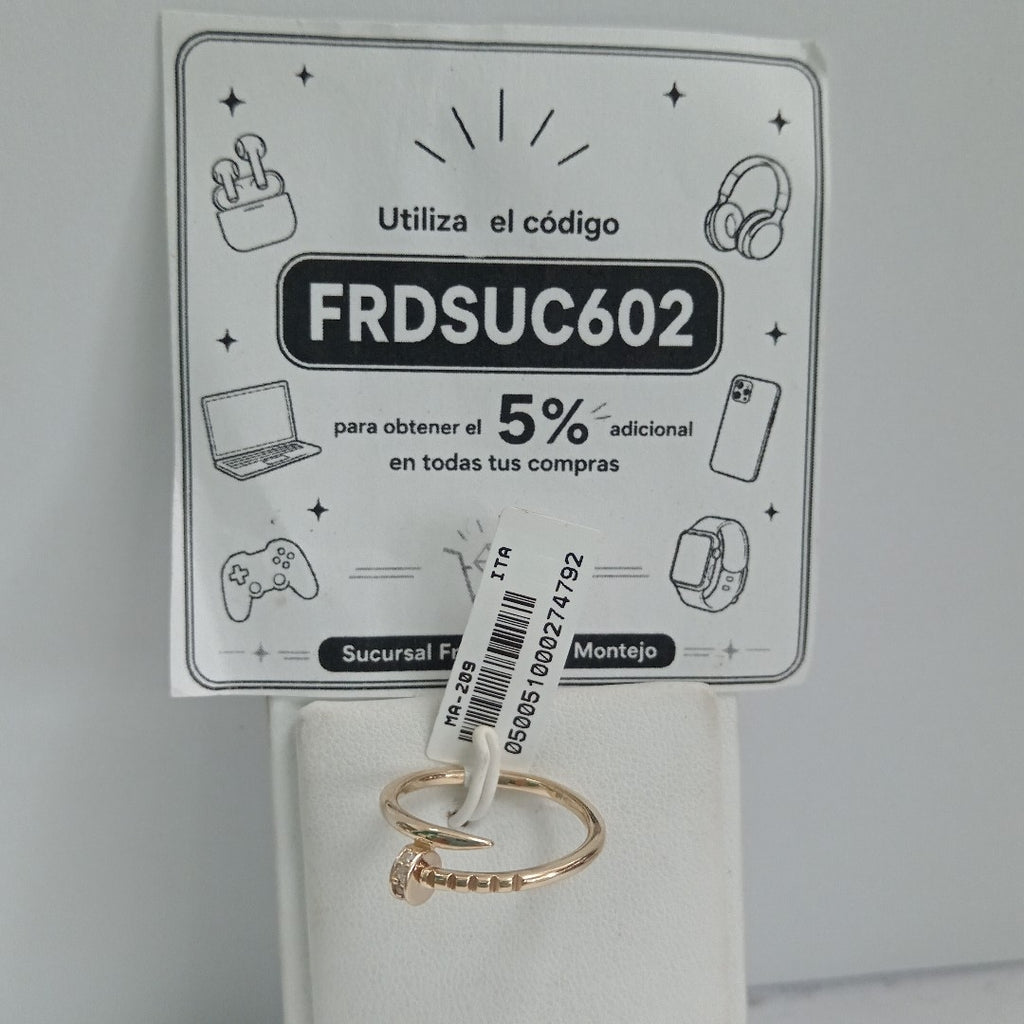 ANILLOS DAMA ORO 14K 2.6 (NUEVO)