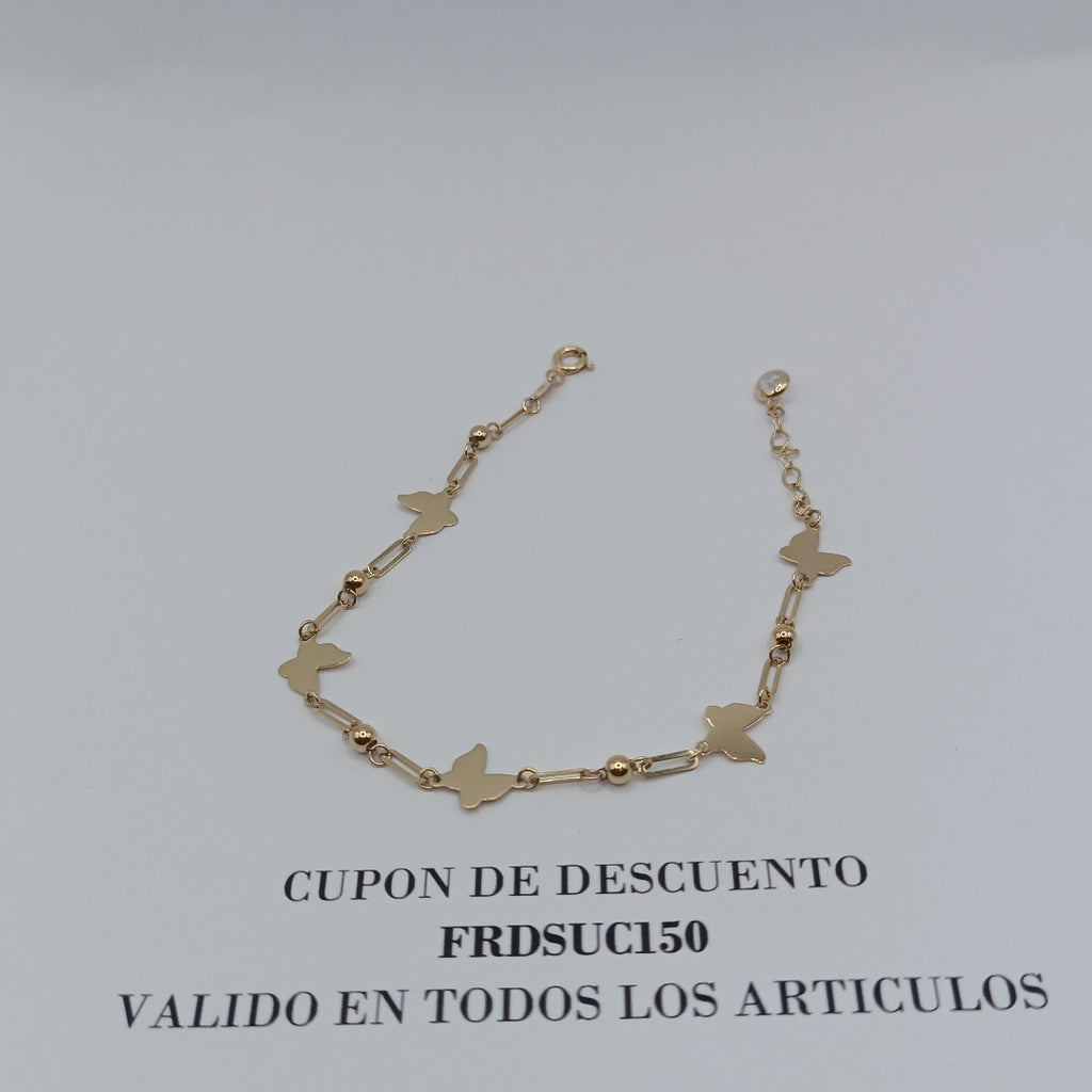 PULSERAS DAMA ORO 14K 2 (NUEVO)