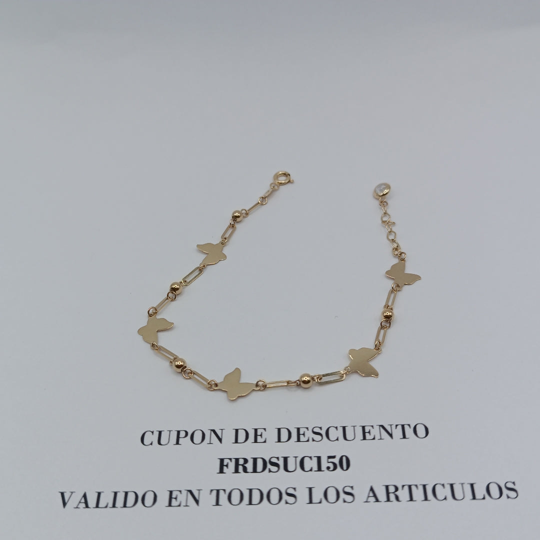 PULSERAS DAMA ORO 14K 2 (NUEVO)