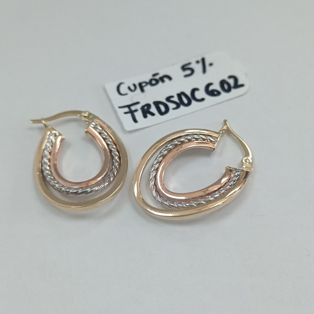 ARRACADAS ORO 14K 2.6 (NUEVO)