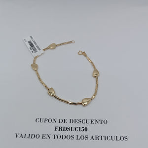 PULSERAS DAMA ORO 14K 3.3 (NUEVO)