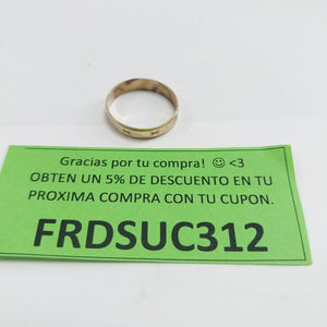ARGOLLA ORO 8 K 1.6 GRMS (SEMINUEVO)