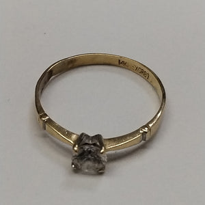 ANILLITO ORO 14 K 1,20 GRMS (SEMINUEVO)