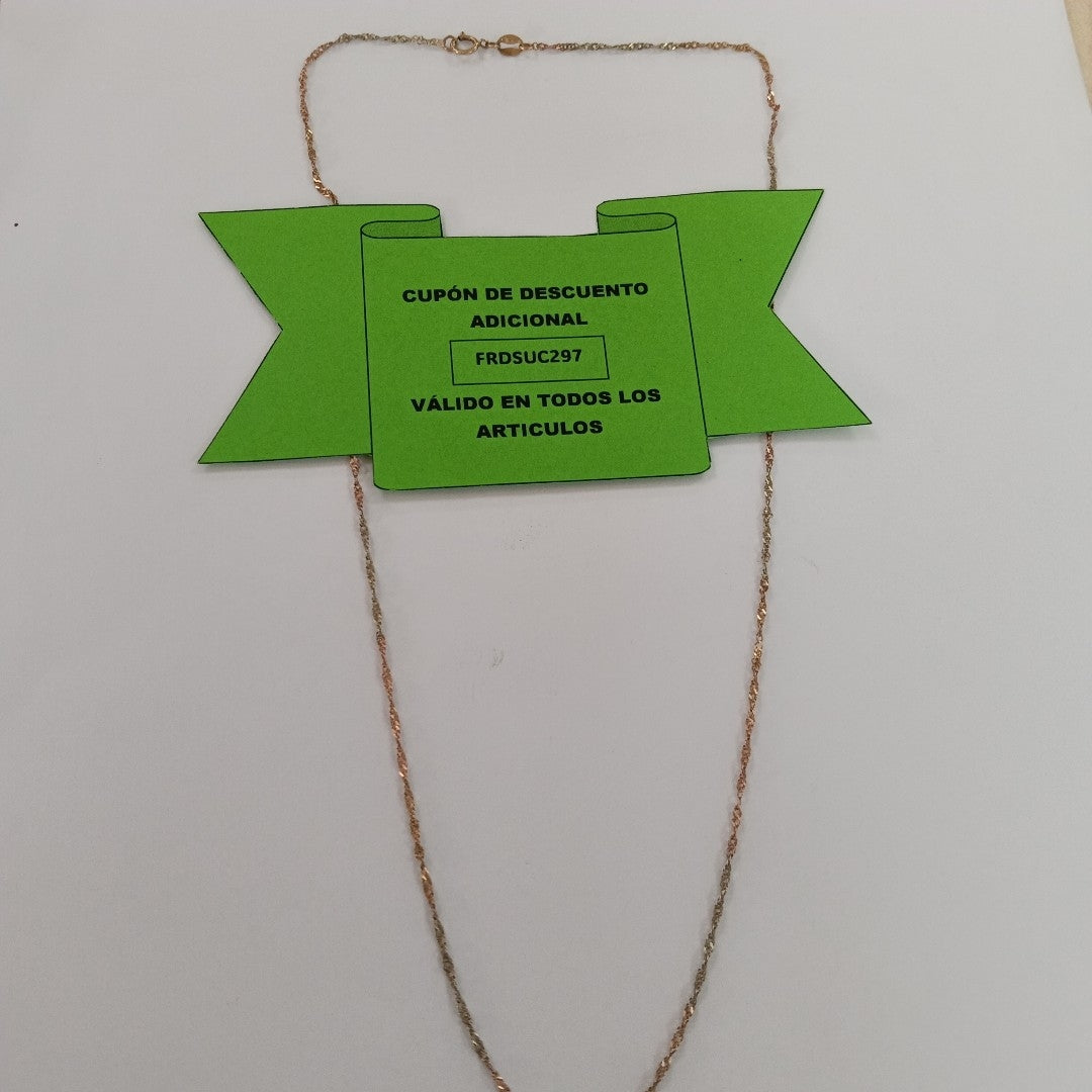 CADENA ORO 10 K 1.6 GRMS (SEMINUEVO)