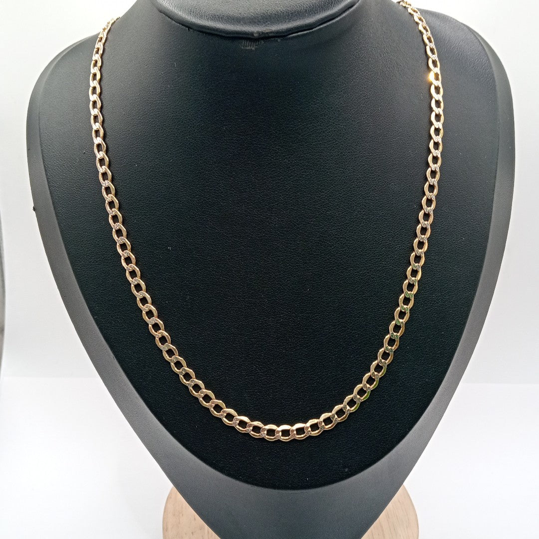CADENA ORO,RODIADO 10 K 5,60 GRMS (SEMINUEVO)