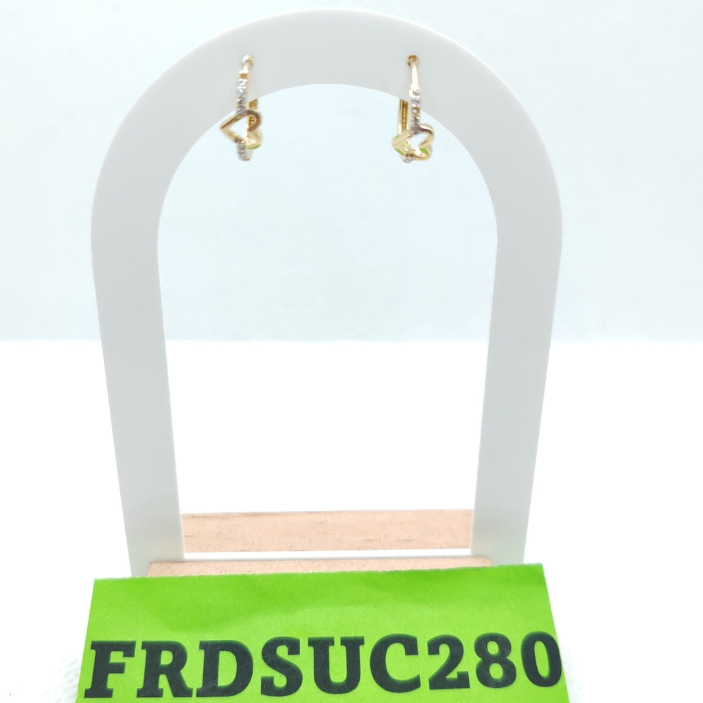 ARRACADAS PAR ORO 14 K 2 GRMS (SEMINUEVO)