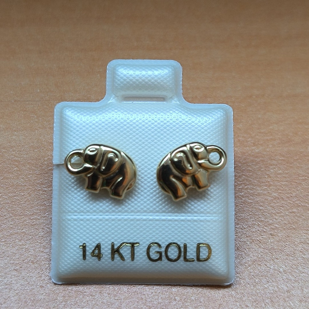 BROQUELES ORO 14K 1.1 (NUEVO)