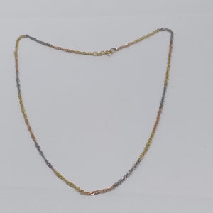 CADENA ORO 10 K 0.9 GRMS (SEMINUEVO)