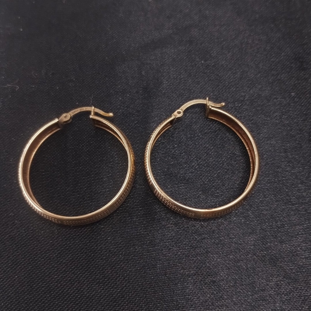 ARRACADAS PAR ORO 12 K 3,50 GRMS (SEMINUEVO)