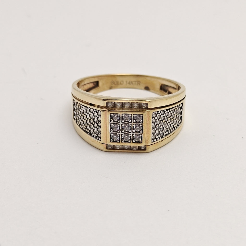 ANILLO ORO 14 K 6.2 GRMS (SEMINUEVO)