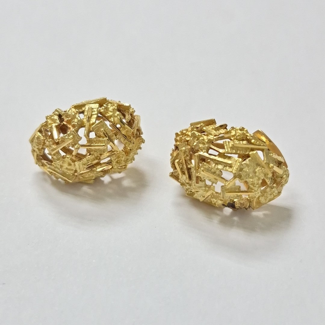 ARETES PAR ORO 16K 10.6 GRMS (SEMINUEVO)