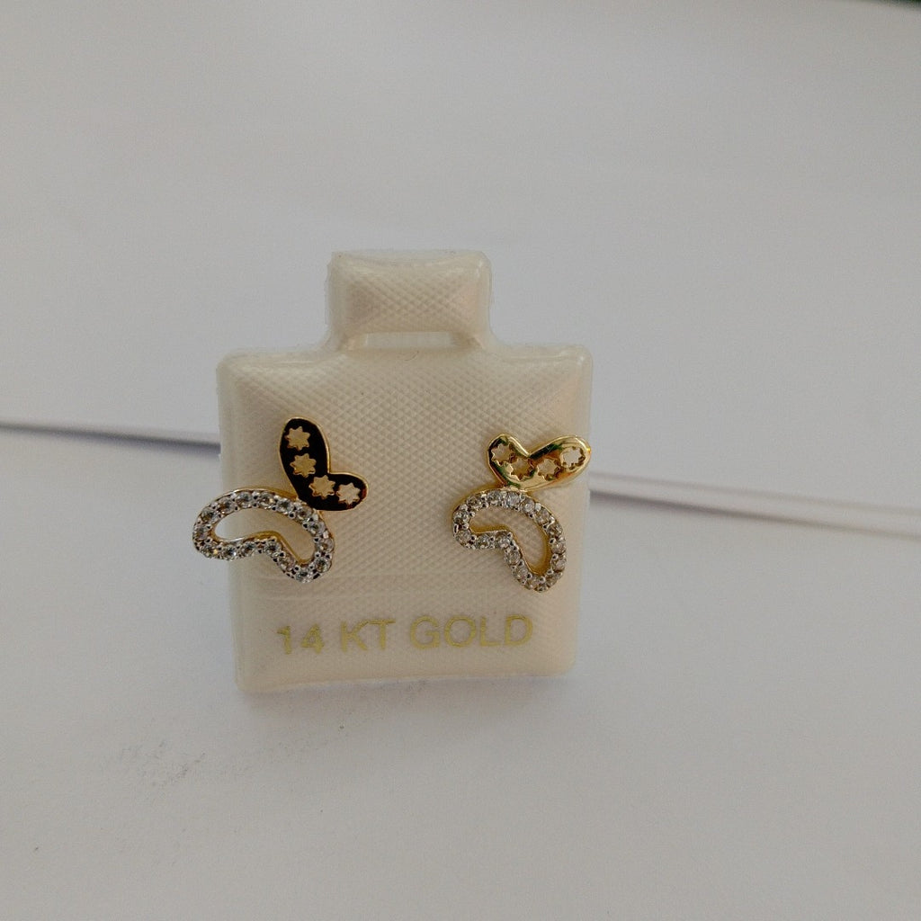 BROQUELES ORO 14K 1.2 (NUEVO)