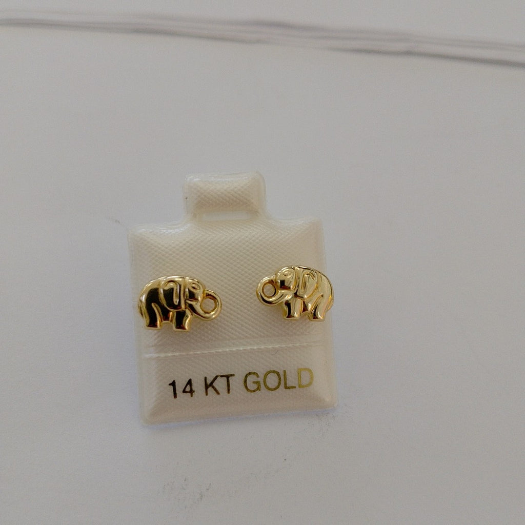 BROQUELES ORO 14K 1 (NUEVO)