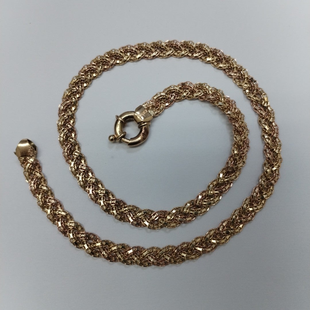 GARGANTILLA ORO 14 K 16,50 GRMS (SEMINUEVO)