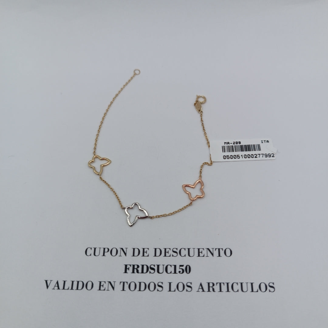 PULSERAS DAMA ORO 14K 1.3 (NUEVO)