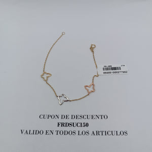 PULSERAS DAMA ORO 14K 1.3 (NUEVO)