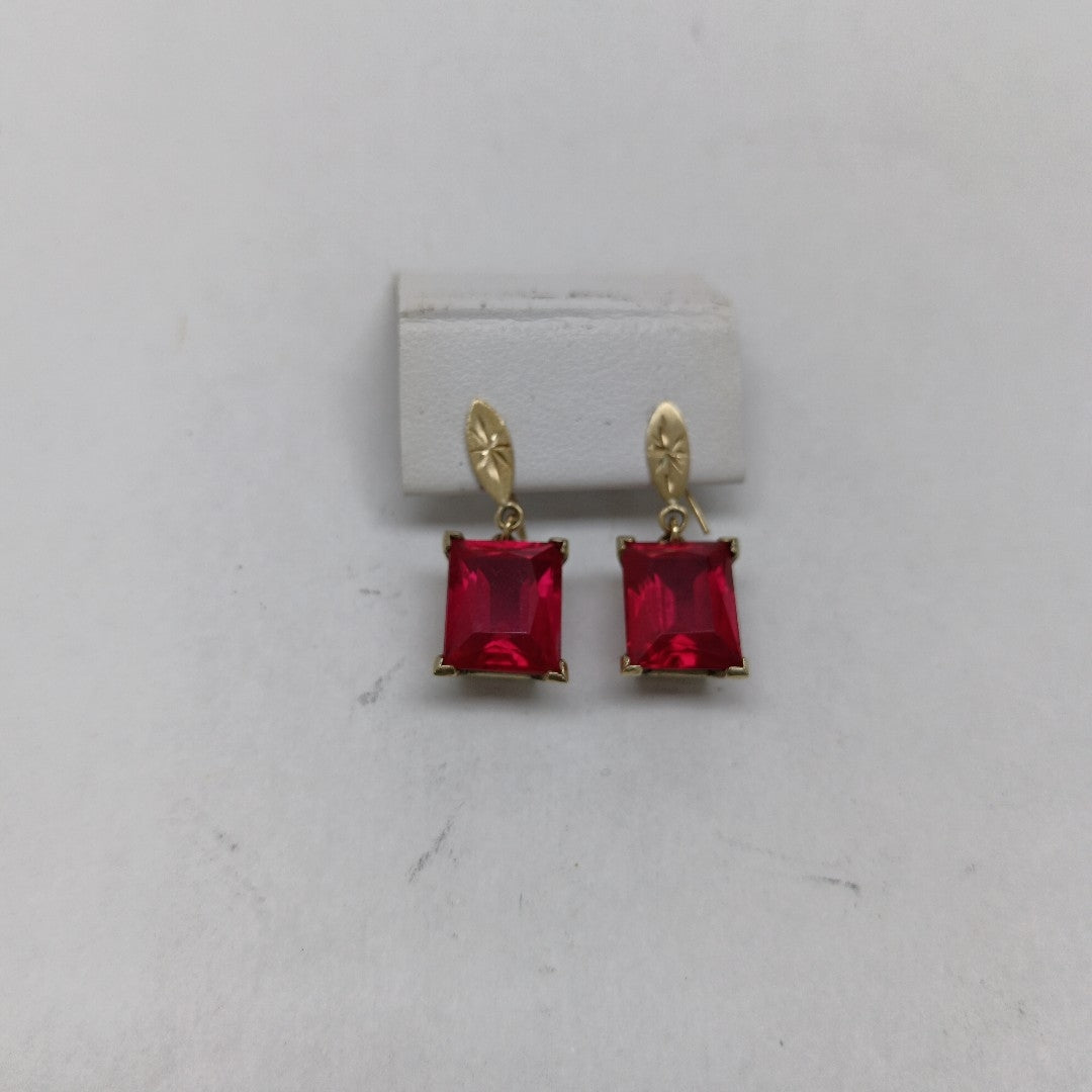 ARETES PAR ORO 10 K 6.3 GRMS (SEMINUEVO)