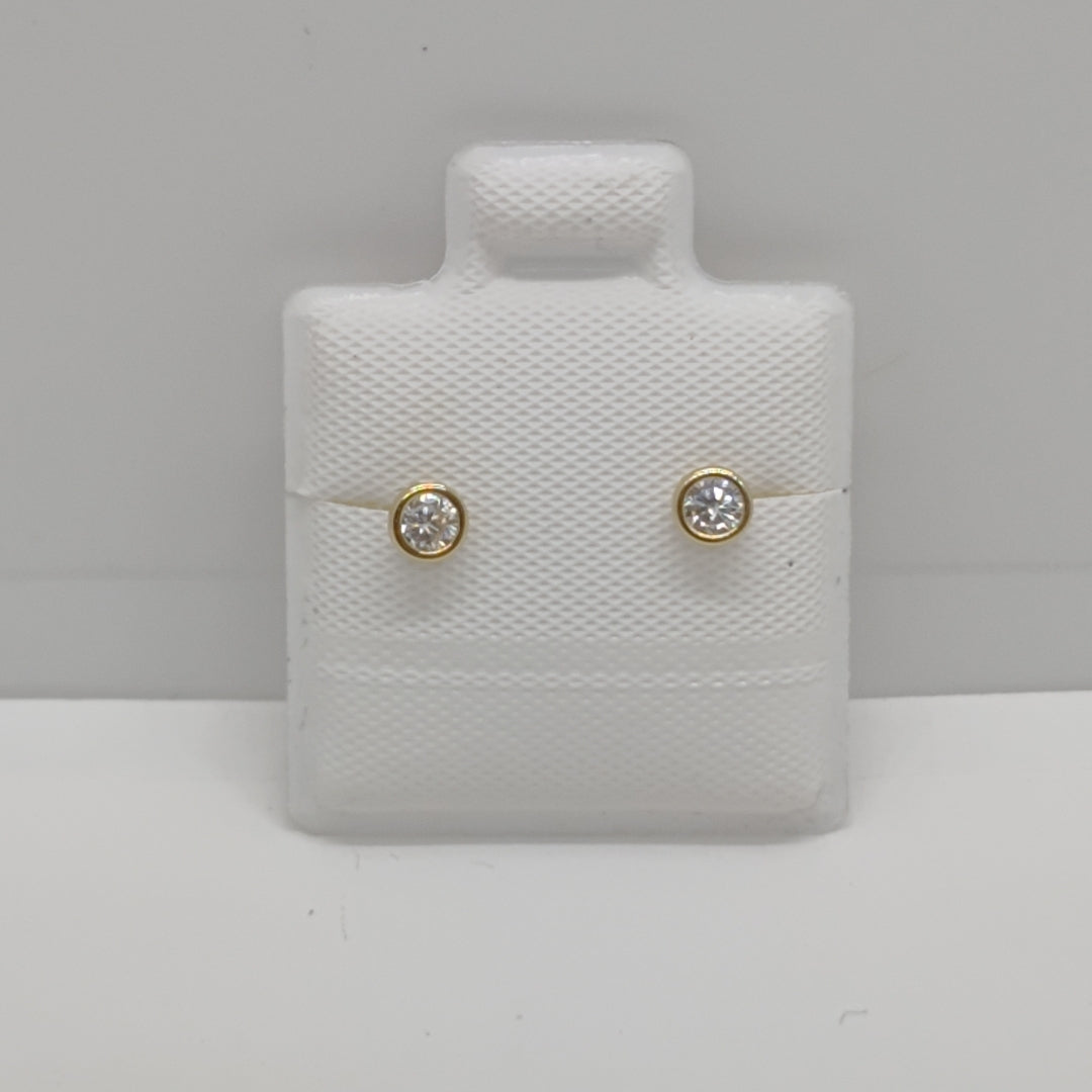 BROQUELES BROQUEL C CIRCONIA 14K 0.1501 GR (NUEVO)