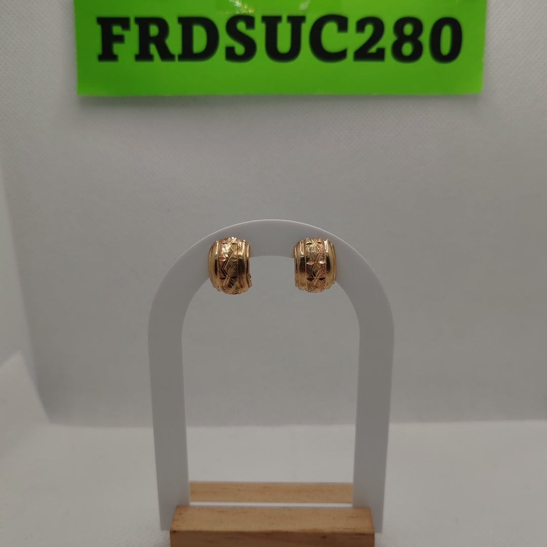 ARETES PAR ORO 10 K 2.7 GRMS (SEMINUEVO)