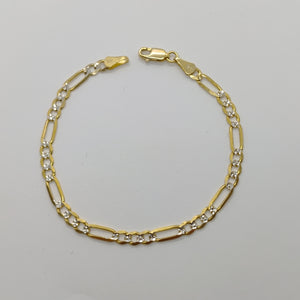 PULSERA 3X1 14K 18 CM 4 GR (NUEVO)