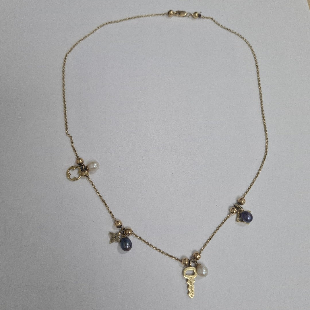 COLLAR ORO 14 K 7.7 GRMS (SEMINUEVO)