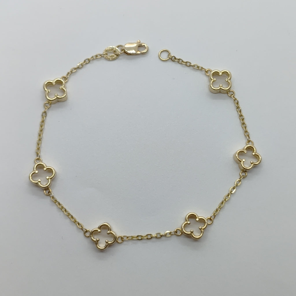 PULSERA ESPECIAL 14K 18 CM 4.2 GR (NUEVO)