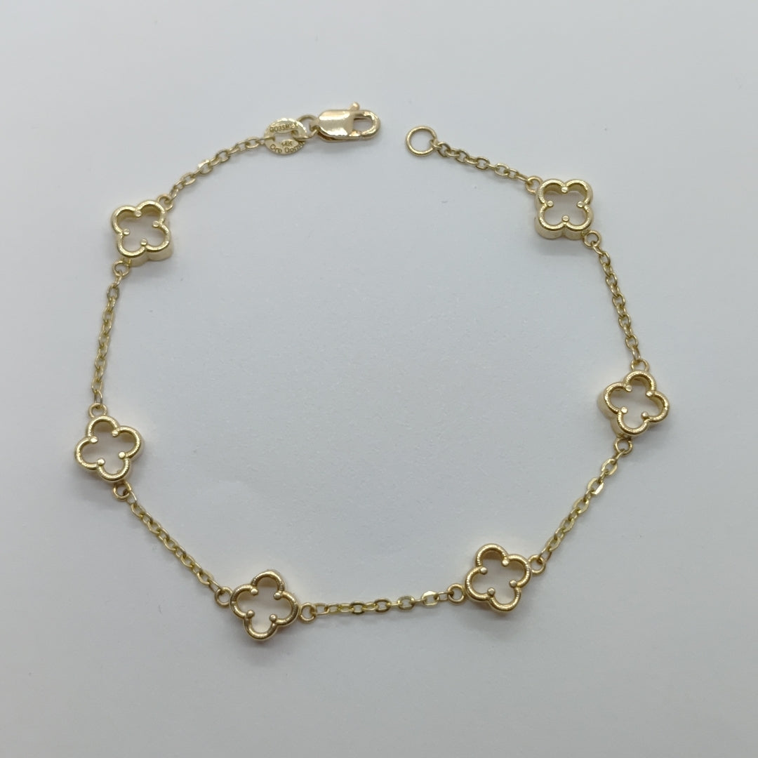 PULSERA ESPECIAL 14K 18 CM 4.2 GR (NUEVO)