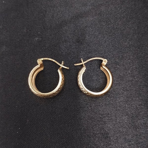 ARRACADAS PAR ORO 10 K 1.8 GRMS (SEMINUEVO)